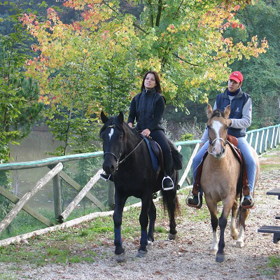 Passeggiata a cavallo